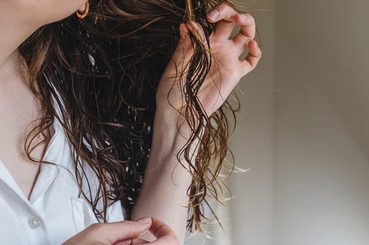Hair Porosity Test After the First Bleaching
