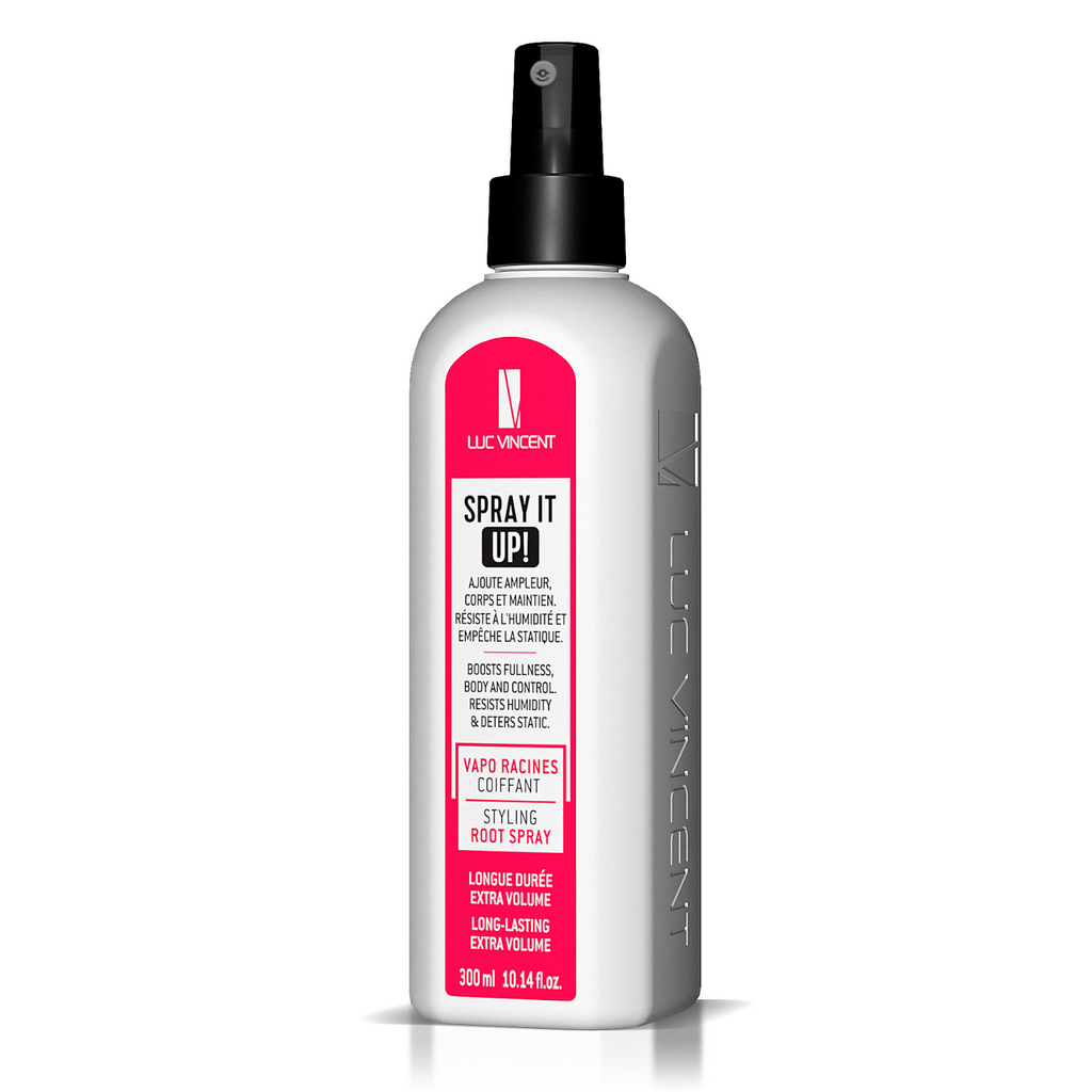 SPRAY IT UP ! 3 to 5 times more VOLUME