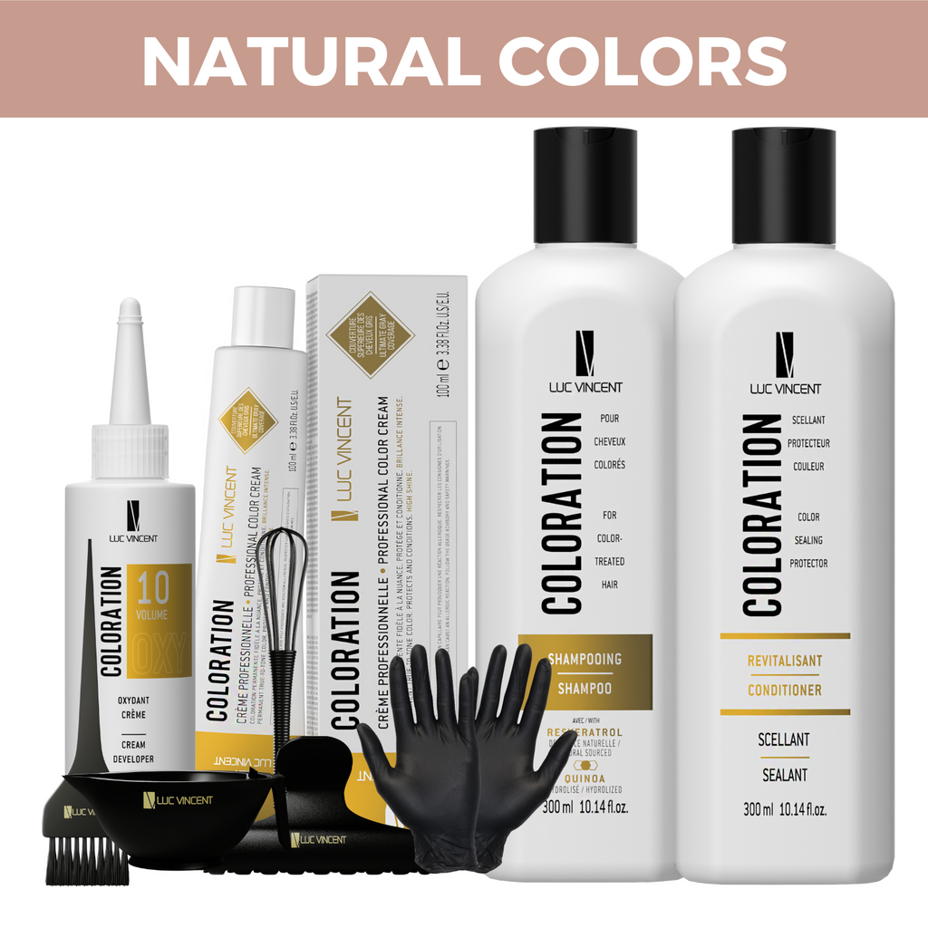 Coloring set: Optimal result - Natural colors