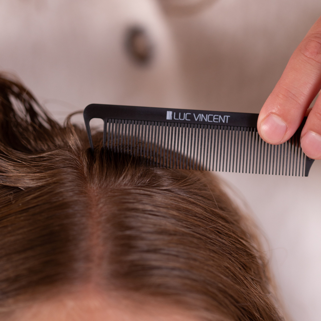 Luc Vincent carbon ionic rat tail comb