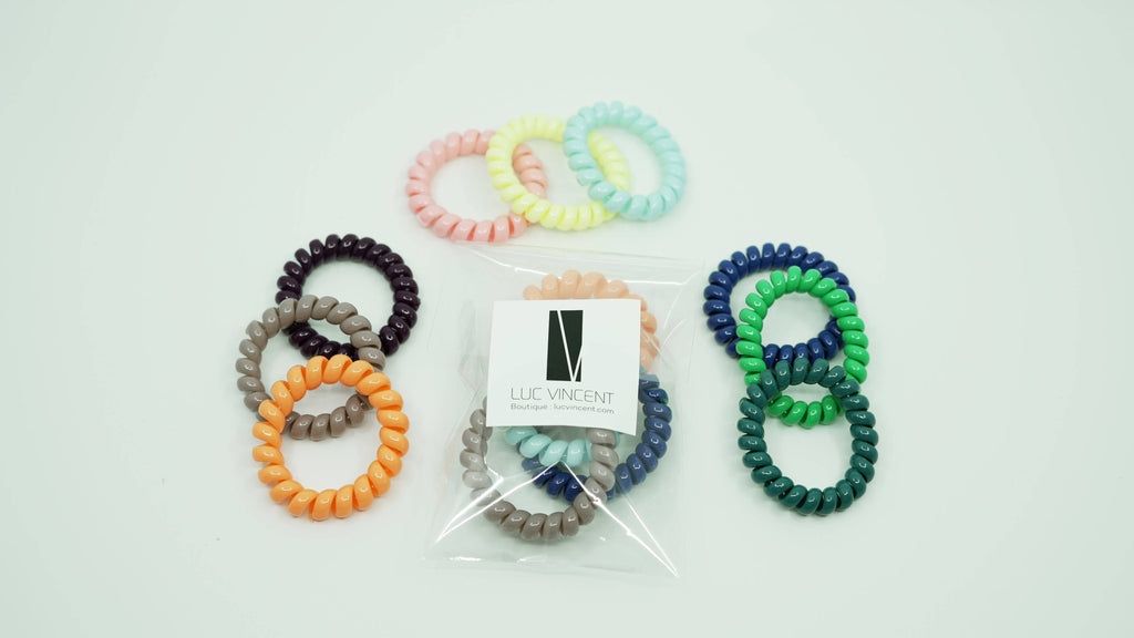 Pack of (4) Summer Collection Elastic Bands