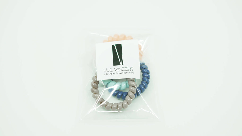 Pack of (4) Summer Collection Elastic Bands