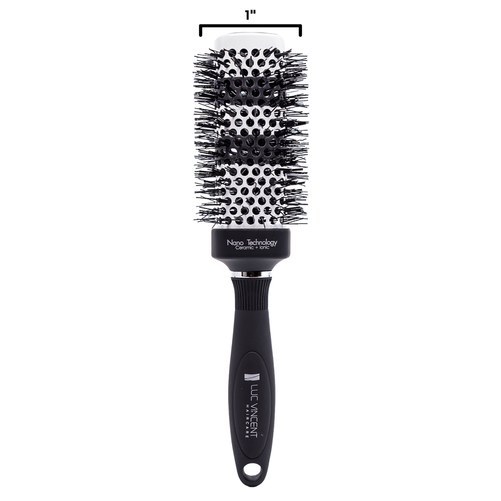 SQUARE BRUSH 1": for short length hair