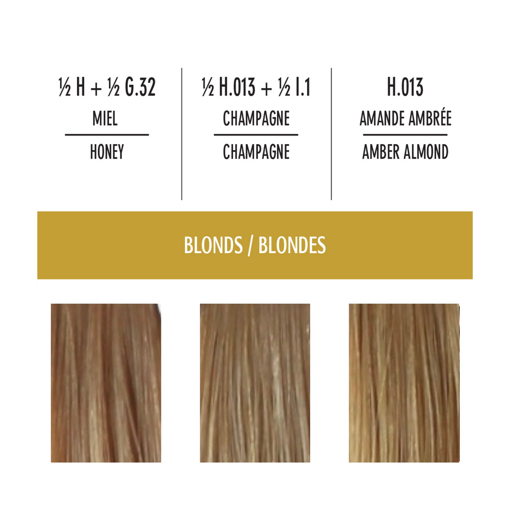 Optimal Result Coloring Set - Blonde Colors