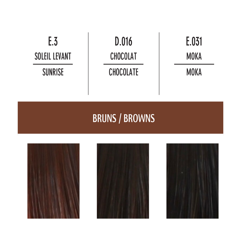 Coloring set: Optimal result - Brunette colors