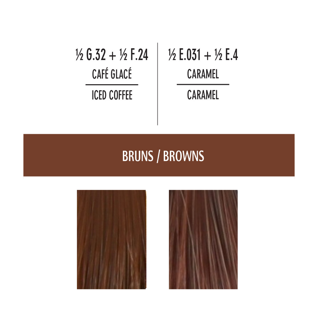 Coloring set: Optimal result - Brunette colors